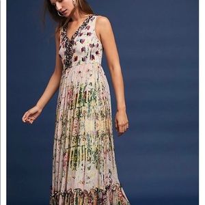 Anthropologie Bhanuni Cydney Tiered Dress